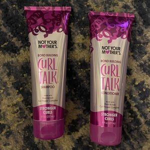 NWOT Not Your Mother’s Bond Building Curl Talk Shampoo and Conditioner set